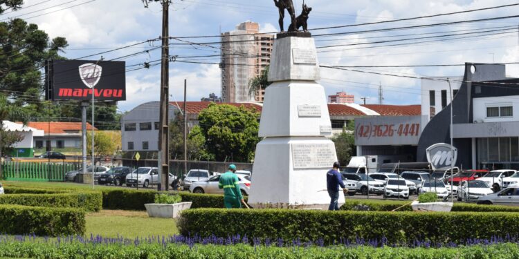 Pontos turísticos de Guarapuava recebem melhorias de conservação