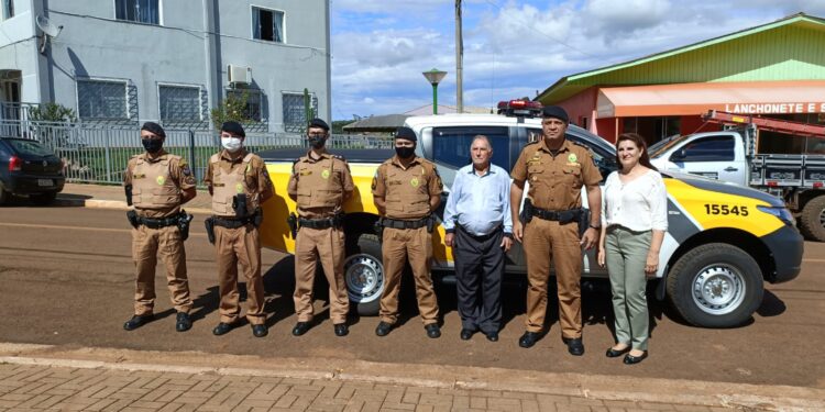 NOVA VIATURA REFORÇA POLICIAMENTO NO MUNICÍPIO DE GOIOXIM