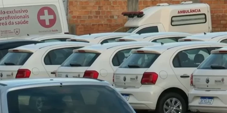 Carros novos doados à secretaria de Saúde de Guarapuava estão parados há 4 meses sem uso