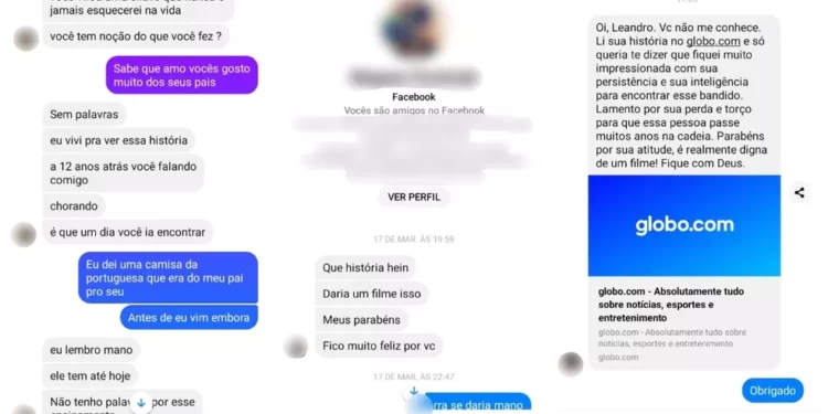 Filho que achou assassino do pai após 12 anos de buscas se emociona com mensagens de incentivo