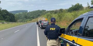 PRF encontra corpo de homem às margens da BR-376, em Imbaú