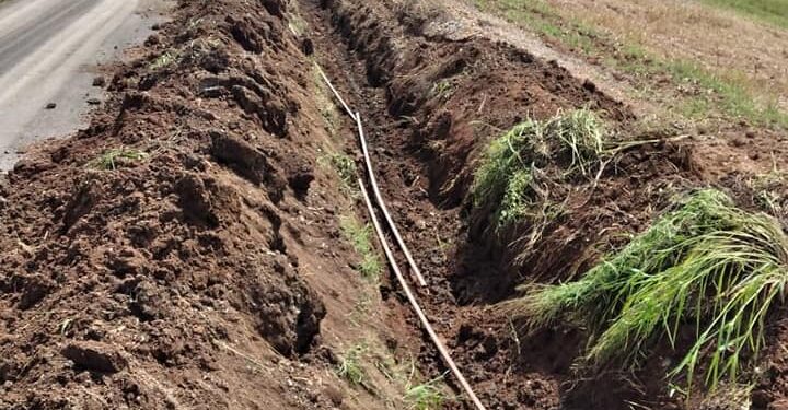 Prefeitura de Imbituva realiza a ampliação da rede de água na comunidade de Apiaba