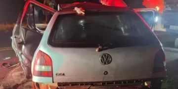 Jovem morre em acidente com três carros na PR-445