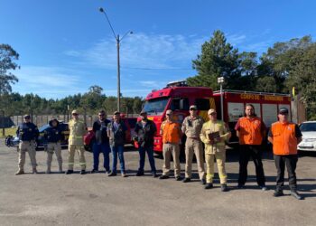 Defesa Civil participa de inspeção de cargas perigosas no distrito do Guará