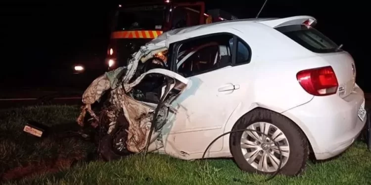 Motorista morre em batida ao transitar na contramão em Engenheiro Beltrão, diz polícia