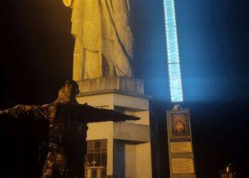 Cabo Ricieri Chagas descansa após o combate