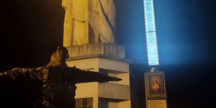 Cabo Ricieri Chagas descansa após o combate