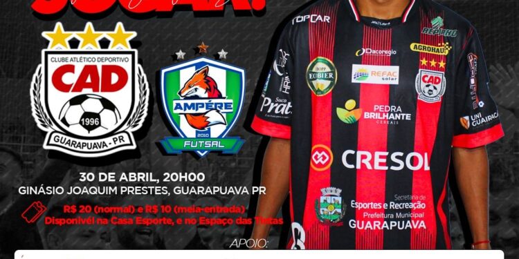 Sábado é dia de CAD Futsal