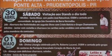 Festa da Soja em Ponte Alta começa nesse final de semana, em Prudentópolis