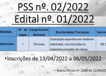 Prefeitura de Guamiranga abre PSS para contratação de médico veterinário