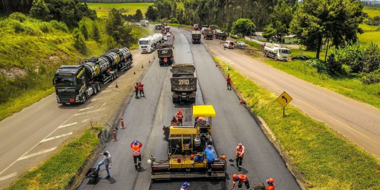 Implantação de terceiras faixas avança e traz mais agilidade e segurança para a PR-092