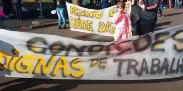 Guarapuava: familiares de PM’s realizam manifestação pedindo respostas