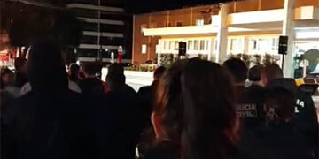 População faz corrente de oração para policial ferido em ataque a Guarapuava