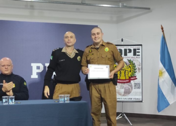 Soldado do 16º BPM se forma no Curso de Negociação em Crises