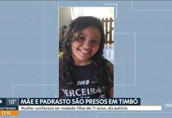 ‘Torcia para que fosse mentira’, diz pai de menina de 11 anos morta a socos e chutes em SC