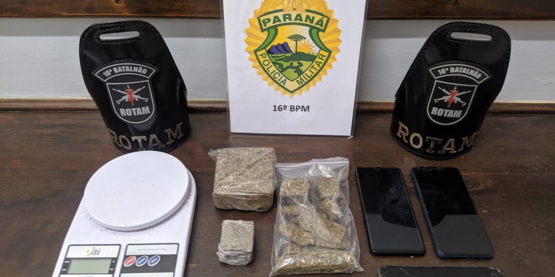 Porte de drogas na Vila Carli