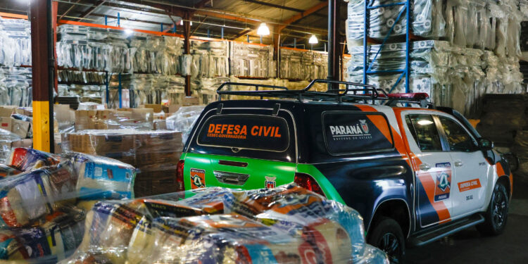Governo do Paraná Envia Ajuda Humanitária para Dois Vizinhos Após Forte Chuva de Granizo