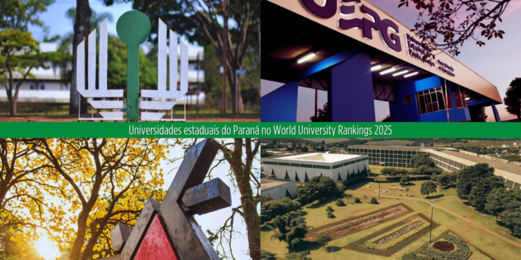 Universidades Estaduais do Paraná Avançam em Ranking Internacional de Ensino Superior
