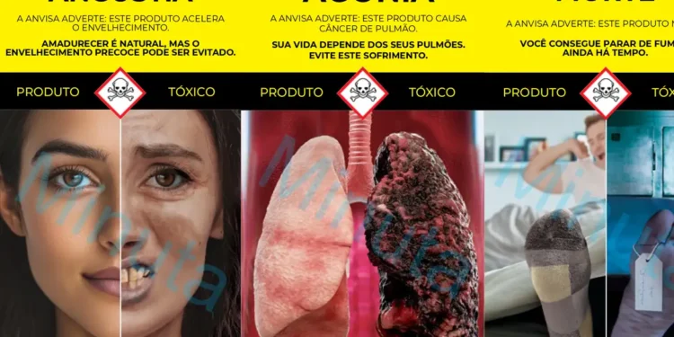 Anvisa Apresenta Novas Imagens de Advertência nas Embalagens de Cigarro