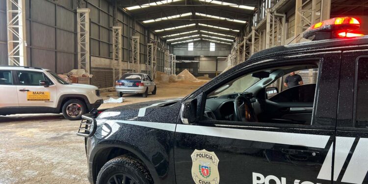 Operação da PCPR Desarticula Esquema de Adulteração em Farelo de Soja para Exportação