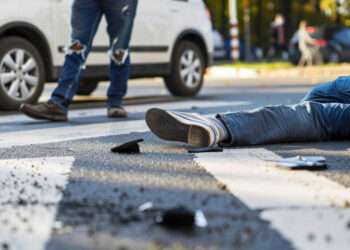 “Fuga Interrompida: Suspeito de Roubo é Atropelado na Av. Brasil em Tentativa Frustrada de Escapar”