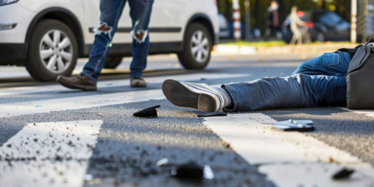 “Fuga Interrompida: Suspeito de Roubo é Atropelado na Av. Brasil em Tentativa Frustrada de Escapar”