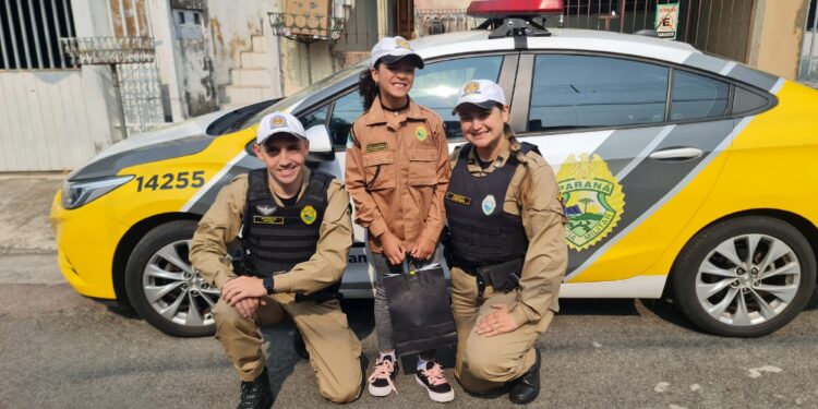 BPTran Surpreende Menina de 10 Anos com Visita Inesquecível no Dia de Seu Aniversário