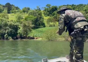 Pescadores são presos com material predatório em Rio Bonito do Iguaçu