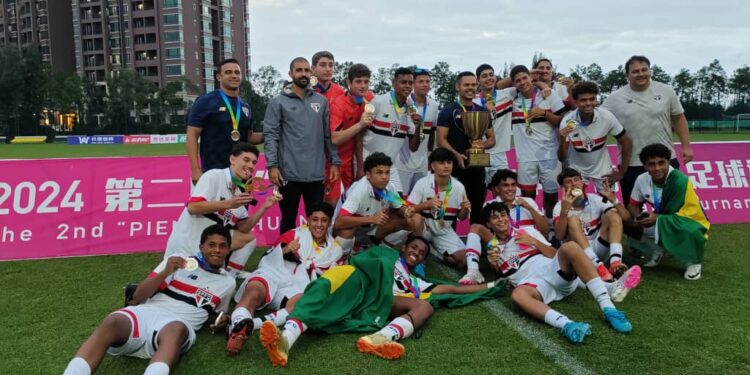São Paulo Sub-16 Conquista a Hooray Cup na China de Forma Invicta