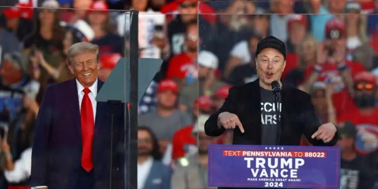 Donald Trump Nomeia Elon Musk para Liderar Reforma Burocrática e Corte de Gastos em Novo Mandato: “Um Novo Modelo de Governo”