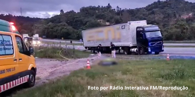 Tragédia na BR-116: Homem Morre Após Ser Atropelado por Rodado de Caminhão Solto na Pista