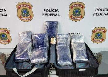 “Dupla é Detida com 12 Kg de Maconha no Galeão: Entrega Interceptada pela PF”