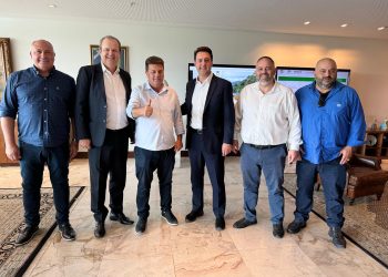 “Denilson Baitala, Artagão Júnior e Ratinho Júnior Unem Forças para o Futuro de Guarapuava”