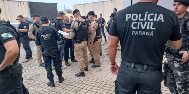“Golpe no Crime: Operação em Pinhais Combate Organização Criminosa de Tráfico de Drogas com Força Total”