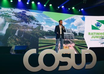 “Ratinho Junior Lidera Debate no Cosud e Defende Endurecimento de Leis Contra o Crime Organizado”