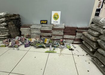 “Perseguição e Apreensão na BR 277: Acidente Exibe um ‘Armazém’ de Drogas e Surpreende Polícia”