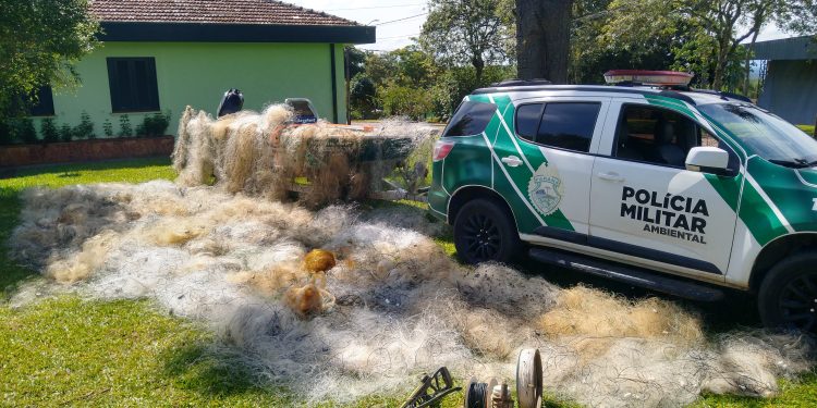 “Predadores Aquáticos na Mira: Ação Policial Reforça Proteção na Piracema”