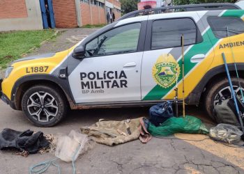 “Pescadores Presos em Tibagi Durante Piracema: Polícia Ambiental Reforça Combate à Pesca Ilegal”