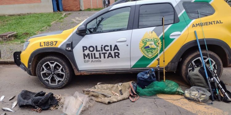 “Pescadores Presos em Tibagi Durante Piracema: Polícia Ambiental Reforça Combate à Pesca Ilegal”