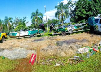 “Redes, Boias e Espinheis: Polícia Ambiental Fisga Predadores e Preserva a Vida nos Rios do Paraná”