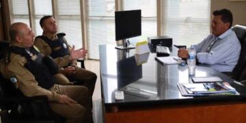 Prefeito de Guarapuava e Polícia Militar alinham estratégias para reforçar segurança pública