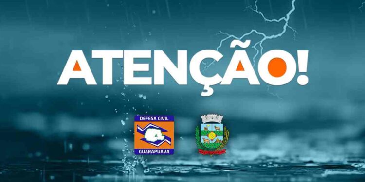 Defesa Civil de Guarapuava em alerta: plantão 24 horas atende ocorrências climáticas