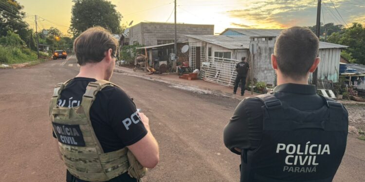 Megaoperação no Oeste do Paraná: Polícia Civil prende 33 suspeitos de tráfico de drogas