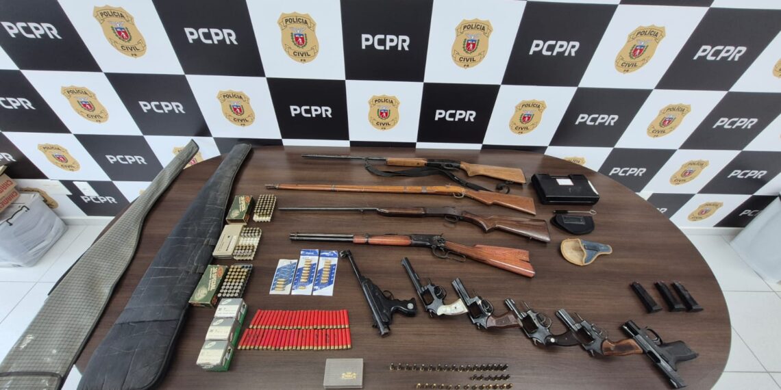 “Artesanato de Armas: Depósito Surpresa Em São José dos Pinhais”