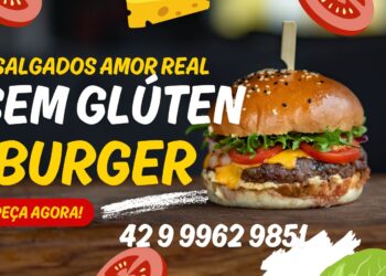 Salgados Amor Real: O Melhor e Maior Hambúrguer Sem Glúten da Região Chega para Revolucionar Sua Mesa!