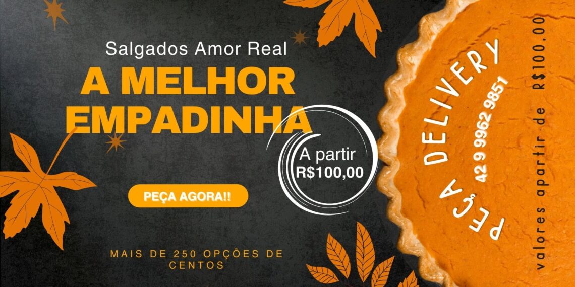 TEMOS AS MELHORES EMPADINHAS E SALGADOS DE GUARAPUAVA