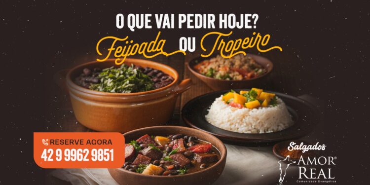 QUE VAI PEDIR HOJE: FEIJOADA OU FEIJÃO TROPEIRO?