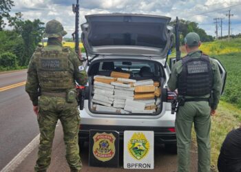 “660 kg de drogas em um carro roubado: FICCO desmonta rota do tráfico no Oeste do Paraná”