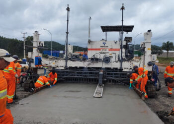 PRC-466 entra na “fase dura”: começa a concretagem da duplicação entre Pitanga e Turvo